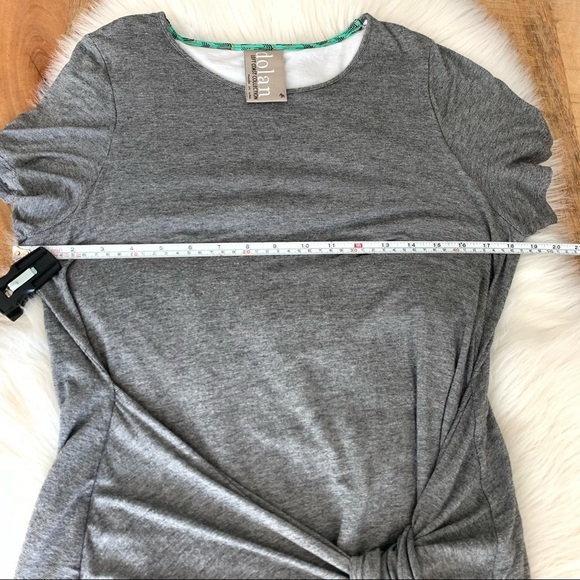 Anthropologie Dolan Left Coast Collection T-Shirt Tie Casual Dress sz Medium - Picture 9 of 15